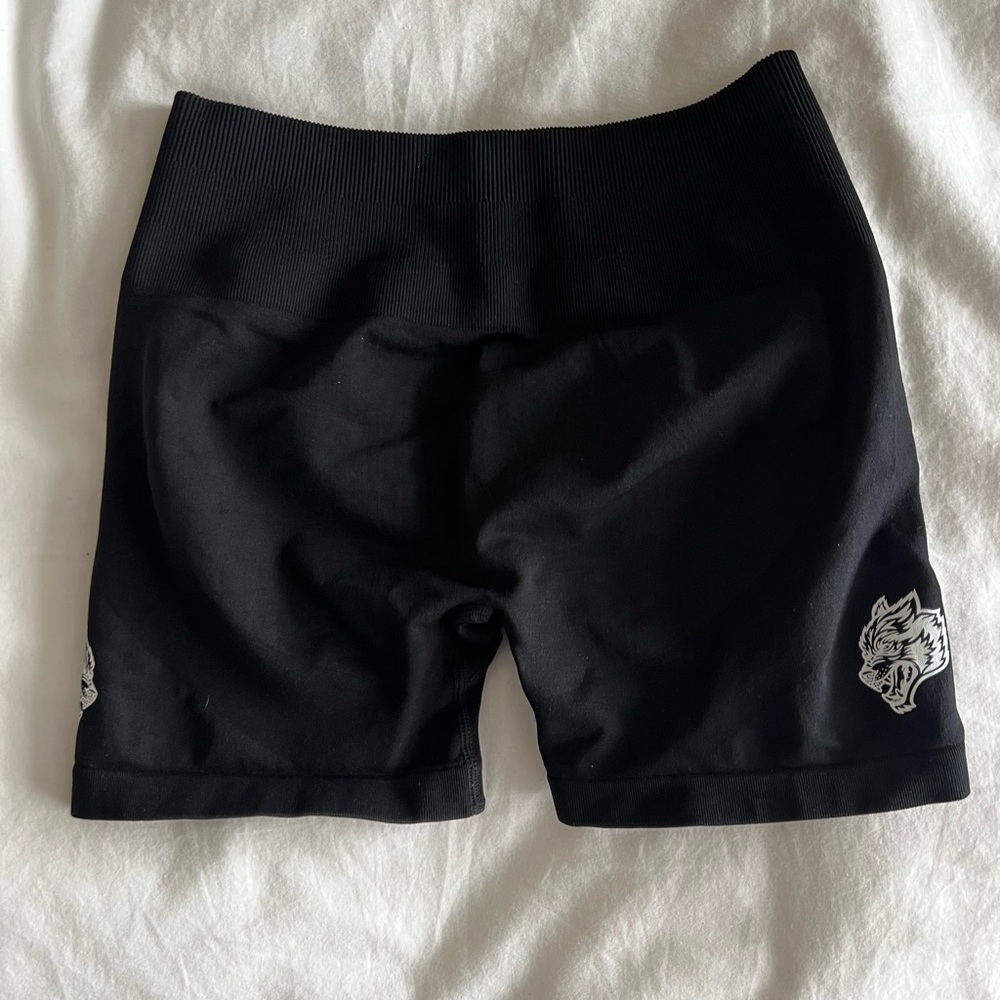 Darc Sport Black Bike Shorts with Compression Fit